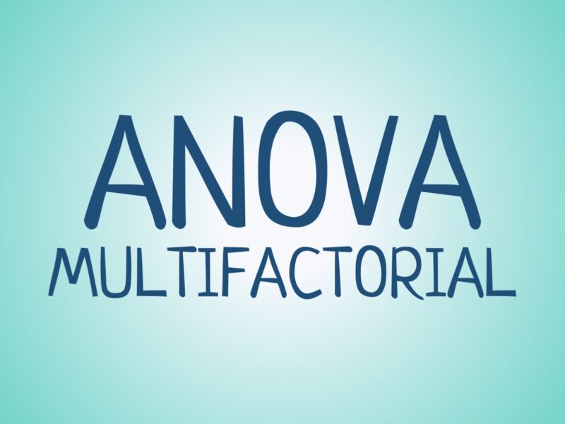 ANOVA Multifactorial